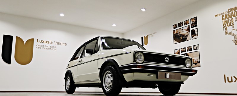 1981 VW Golf Cabriolet GLi  1.6 110HP - 102.300Kms